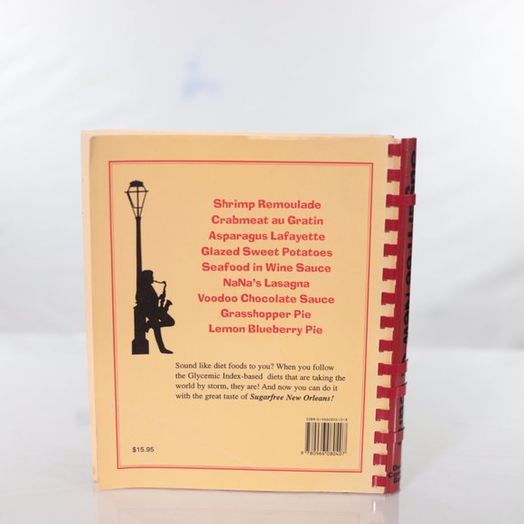 Sugarfree New Orleans Cookbook 1998 by Toutsuite KETO NOLA - Picture 2 of 3